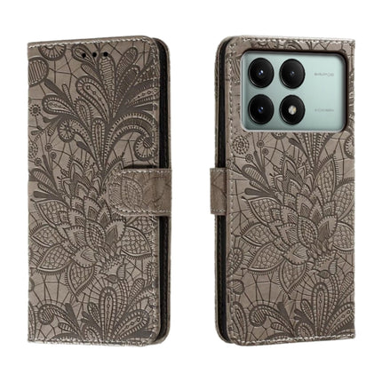 Lace Flower Embossing Flip Leather Phone Case, For Xiaomi Redmi A3, For Xiaomi Redmi Note 13 Pro 4G, For Xiaomi Redmi Note 13 4G, For Xiaomi Redmi K70E