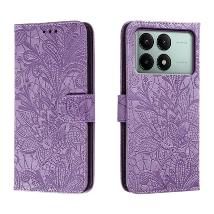 Lace Flower Embossing Flip Leather Phone Case, For Xiaomi Redmi A3, For Xiaomi Redmi Note 13 Pro 4G, For Xiaomi Redmi Note 13 4G, For Xiaomi Redmi K70E