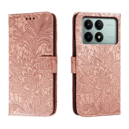 Lace Flower Embossing Flip Leather Phone Case, For Xiaomi Redmi A3, For Xiaomi Redmi Note 13 Pro 4G, For Xiaomi Redmi Note 13 4G, For Xiaomi Redmi K70E