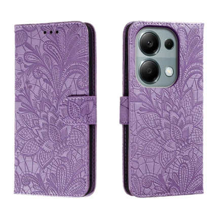 Lace Flower Embossing Flip Leather Phone Case, For Xiaomi Redmi A3, For Xiaomi Redmi Note 13 Pro 4G, For Xiaomi Redmi Note 13 4G, For Xiaomi Redmi K70E