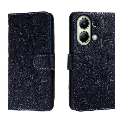 Lace Flower Embossing Flip Leather Phone Case, For Xiaomi Redmi A3, For Xiaomi Redmi Note 13 Pro 4G, For Xiaomi Redmi Note 13 4G, For Xiaomi Redmi K70E