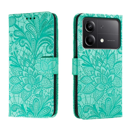 Lace Flower Embossing Flip Leather Phone Case, For Xiaomi Redmi Note 13R Pro, For Xiaomi Redmi K70