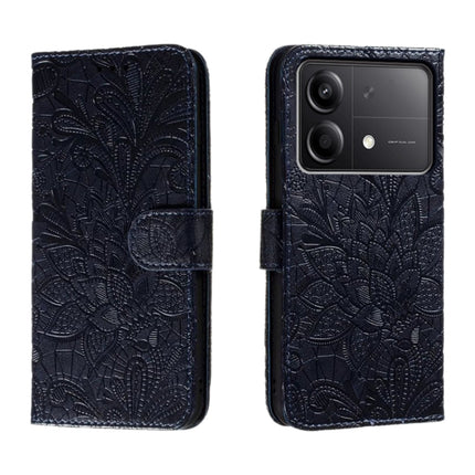 Lace Flower Embossing Flip Leather Phone Case, For Xiaomi Redmi Note 13R Pro, For Xiaomi Redmi K70