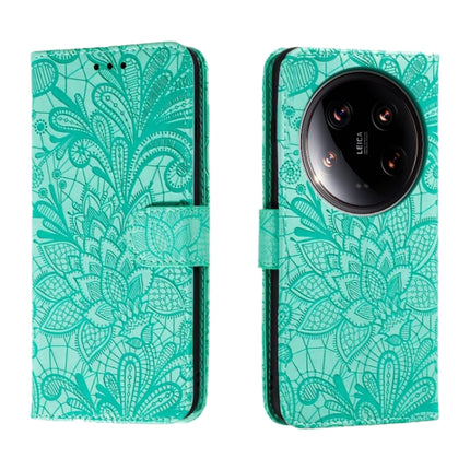 Lace Flower Embossing Flip Leather Phone Case, For Xiaomi 14T, For Xiaomi Poco C61 4G Global, For Xiaomi 14 Ultra, For Xiaomi 13T / 13T Pro