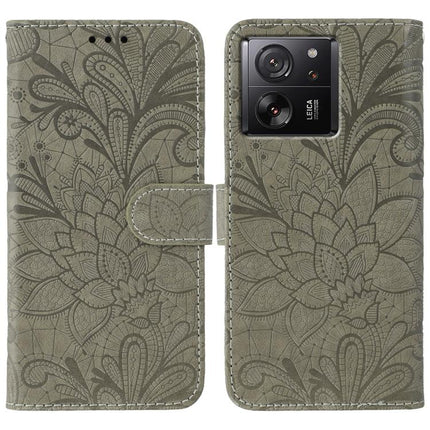 Lace Flower Embossing Flip Leather Phone Case, For Xiaomi 14T, For Xiaomi Poco C61 4G Global, For Xiaomi 14 Ultra, For Xiaomi 13T / 13T Pro