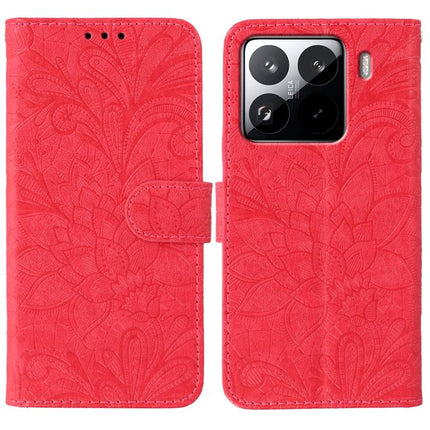 Lace Flower Embossing Flip Leather Phone Case, For Xiaomi Poco X7 Pro, For Xiaomi 15 Pro, For Xiaomi 15, For Xiaomi 14T Pro