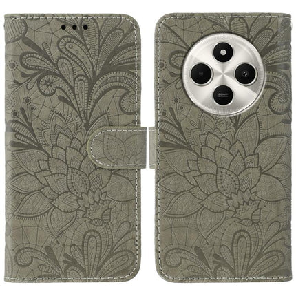 Lace Flower Embossing Flip Leather Phone Case, For Xiaomi Poco F7 Ultra / Redmi K80 Pro, For Xiaomi Poco F7 Pro / Redmi K80, For Xiaomi Poco C75 4G / Poco M7, For Xiaomi 15 Ultra