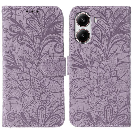 Lace Flower Embossing Flip Leather Phone Case, For Xiaomi Poco X7 Pro, For Xiaomi 15 Pro, For Xiaomi 15, For Xiaomi 14T Pro