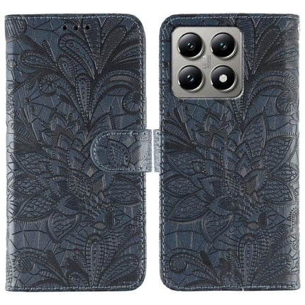 Lace Flower Embossing Flip Leather Phone Case, For Xiaomi 14T, For Xiaomi Poco C61 4G Global, For Xiaomi 14 Ultra, For Xiaomi 13T / 13T Pro