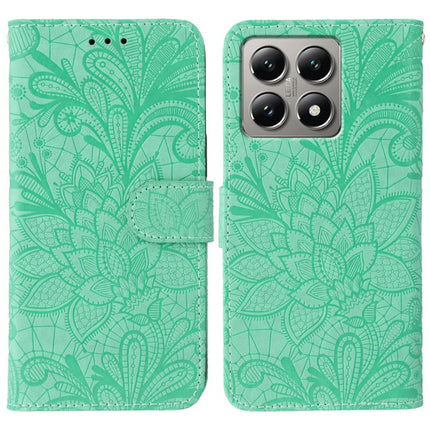 Lace Flower Embossing Flip Leather Phone Case, For Xiaomi Poco X7 Pro, For Xiaomi 15 Pro, For Xiaomi 15, For Xiaomi 14T Pro