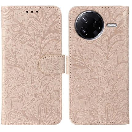 Lace Flower Embossing Flip Leather Phone Case, For Xiaomi Poco F7 Ultra / Redmi K80 Pro, For Xiaomi Poco F7 Pro / Redmi K80, For Xiaomi Poco C75 4G / Poco M7, For Xiaomi 15 Ultra