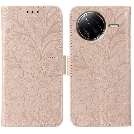 Lace Flower Embossing Flip Leather Phone Case, For Xiaomi Poco F7 Ultra / Redmi K80 Pro, For Xiaomi Poco F7 Pro / Redmi K80, For Xiaomi Poco C75 4G / Poco M7, For Xiaomi 15 Ultra