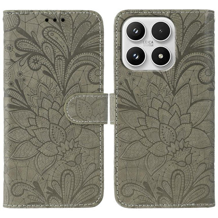 Lace Flower Embossing Flip Leather Phone Case, For Xiaomi 17 Pro, For Xiaomi 17, For Xiaomi 15T Pro 5G, For Xiaomi 15T 5G