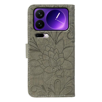 Lace Flower Embossing Flip Leather Phone Case, For Xiaomi 17 Pro, For Xiaomi 17, For Xiaomi 15T Pro 5G, For Xiaomi 15T 5G