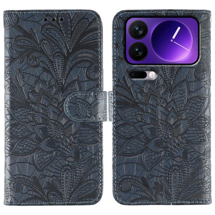 Lace Flower Embossing Flip Leather Phone Case, For Xiaomi 17 Pro, For Xiaomi 17, For Xiaomi 15T Pro 5G, For Xiaomi 15T 5G