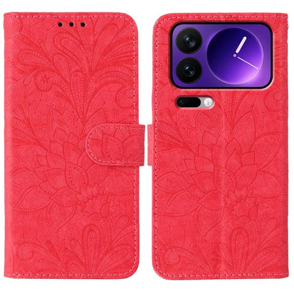 Lace Flower Embossing Flip Leather Phone Case, For Xiaomi 17 Pro, For Xiaomi 17, For Xiaomi 15T Pro 5G, For Xiaomi 15T 5G