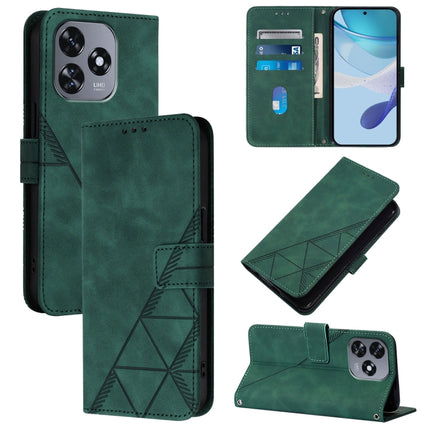 Crossbody 3D Embossed Flip Leather Phone Case, For Oukitel C51, For Oukitel C38, For Oukitel C35 / C36, For Oukitel C33