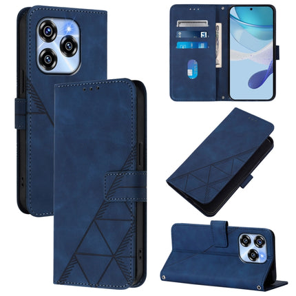 Crossbody 3D Embossed Flip Leather Phone Case, For Oukitel C59 / C59 Pro, For Oukitel C53, For Oukitel C50, For Oukitel C37