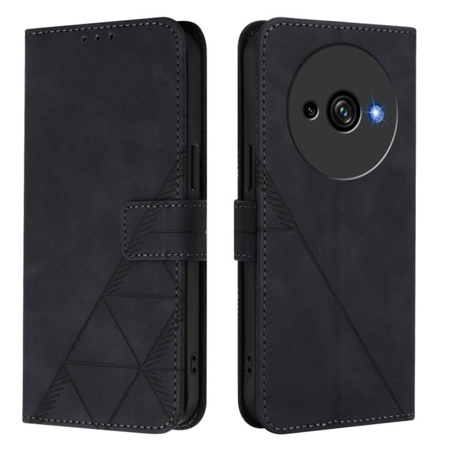 Crossbody 3D Embossed Flip Leather Phone Case, For Oukitel C59 / C59 Pro, For Oukitel C53, For Oukitel C50, For Oukitel C37