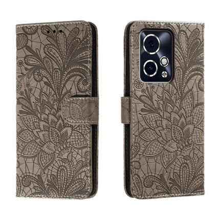 Lace Flower Embossing Flip Leather Phone Case, For Honor Magic6 Lite / X50 / X9b, For Honor X8B, For Honor 90 GT, For Honor 100 Pro