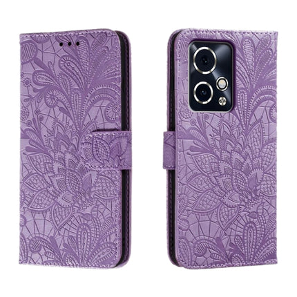 Lace Flower Embossing Flip Leather Phone Case, For Honor Magic6 Lite / X50 / X9b, For Honor X8B, For Honor 90 GT, For Honor 100 Pro