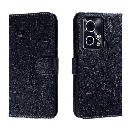 Lace Flower Embossing Flip Leather Phone Case, For Honor Magic6 Lite / X50 / X9b, For Honor X8B, For Honor 90 GT, For Honor 100 Pro