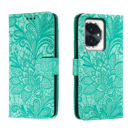 Lace Flower Embossing Flip Leather Phone Case, For Honor 100, For Honor X50i+
