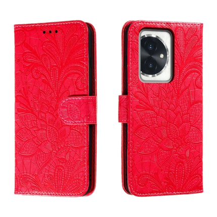 Lace Flower Embossing Flip Leather Phone Case, For Honor 100, For Honor X50i+