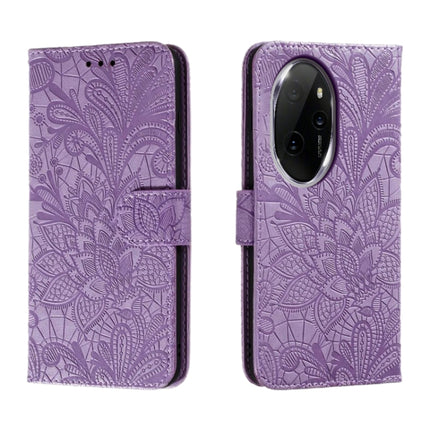 Lace Flower Embossing Flip Leather Phone Case, For Honor Magic6 Lite / X50 / X9b, For Honor X8B, For Honor 90 GT, For Honor 100 Pro