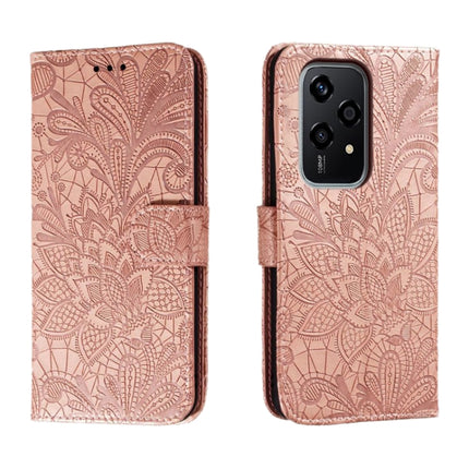 Lace Flower Embossing Flip Leather Phone Case, For Honor Magic7 Lite / X9c, For Honor Magic7 Pro, For Honor X7c / Play 60 Plus, For Honor 200 Lite Global