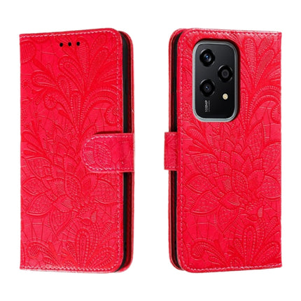 Lace Flower Embossing Flip Leather Phone Case, For Honor Magic7 Lite / X9c, For Honor Magic7 Pro, For Honor X7c / Play 60 Plus, For Honor 200 Lite Global