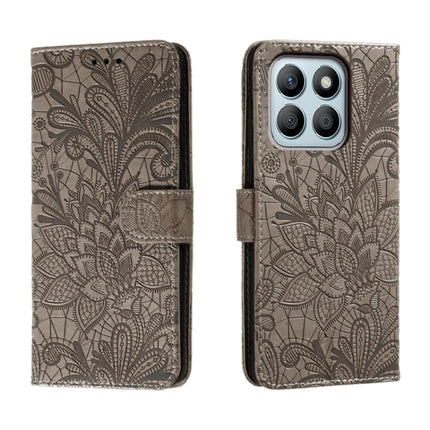 Lace Flower Embossing Flip Leather Phone Case, For Honor Magic6 Lite / X50 / X9b, For Honor X8B, For Honor 90 GT, For Honor 100 Pro
