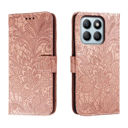 Lace Flower Embossing Flip Leather Phone Case, For Honor Magic6 Lite / X50 / X9b, For Honor X8B, For Honor 90 GT, For Honor 100 Pro