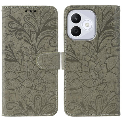 Lace Flower Embossing Flip Leather Phone Case, For Honor X6c 4G, For Honor 400 Pro Global 160.8mm, For Honor 400 Lite Global, For Honor 400 Global 156.5mm