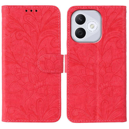 Lace Flower Embossing Flip Leather Phone Case, For Honor X6c 4G, For Honor 400 Pro Global 160.8mm, For Honor 400 Lite Global, For Honor 400 Global 156.5mm