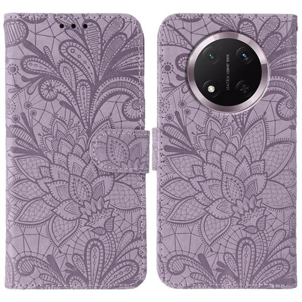 Lace Flower Embossing Flip Leather Phone Case, For Honor Magic7 Lite / X9c, For Honor Magic7 Pro, For Honor X7c / Play 60 Plus, For Honor 200 Lite Global