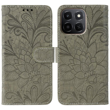 Lace Flower Embossing Flip Leather Phone Case, For Honor X6c 4G, For Honor 400 Pro Global 160.8mm, For Honor 400 Lite Global, For Honor 400 Global 156.5mm