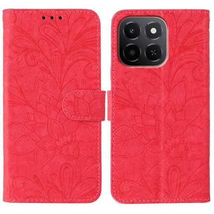 Lace Flower Embossing Flip Leather Phone Case, For Honor X6c 4G, For Honor 400 Pro Global 160.8mm, For Honor 400 Lite Global, For Honor 400 Global 156.5mm