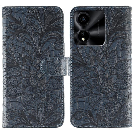 Lace Flower Embossing Flip Leather Phone Case, For Honor Magic8 Pro, For Honor Magic8, For Honor X7d 5G, For Honor X5c Plus