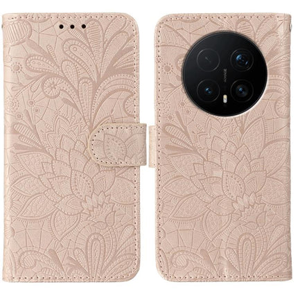 Lace Flower Embossing Flip Leather Phone Case, For Honor Magic8 Pro, For Honor Magic8, For Honor X7d 5G, For Honor X5c Plus