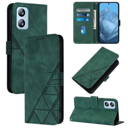 Crossbody 3D Embossed Flip Leather Phone Case, For Blackview Wave 6C, For Blackview Shark 8, For Blackview A53, For Blackview A52