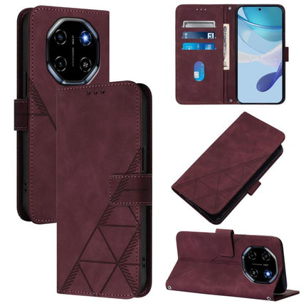 Crossbody 3D Embossed Flip Leather Phone Case, For Blackview Wave 7C, For Blackview Wave 10, For Blackview Shark 6, For Blackview Oscal Tiger 13
