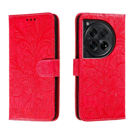 Lace Flower Embossing Flip Leather Phone Case, For OnePlus ACE 3, For OnePlus 12, For OnePlus Nord 3 5G / Ace 2V