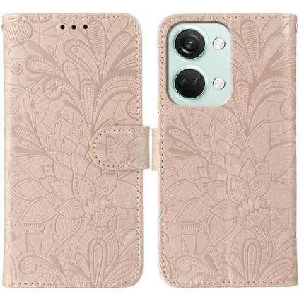 Lace Flower Embossing Flip Leather Phone Case, For OnePlus ACE 3, For OnePlus 12, For OnePlus Nord 3 5G / Ace 2V