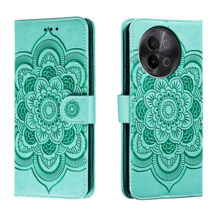 Sun Mandala Embossing Pattern Phone Leather Case, For vivo iQOO Z9X, For vivo S18e, For vivo S18