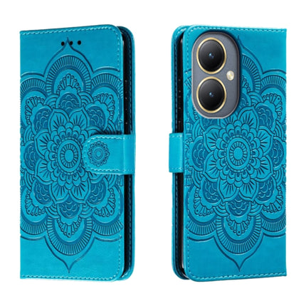 Sun Mandala Embossing Pattern Phone Leather Case, For vivo Y17S, For vivo V29e, For vivo Y35M+