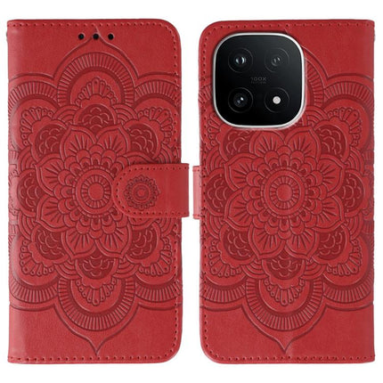 Sun Mandala Embossing Pattern Phone Leather Case, For vivo iQOO 15, For vivo Y500 5G, For vivo Y38