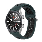 For Galaxy Watch 3 41mm / Olive Green Black