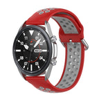 For Galaxy Watch 3 41mm / Red Gray