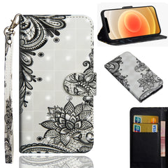 3D Painting Pattern Horizontal Flip TPU + PU Leather Case with Holder & Card Slots & Wallet, For iPhone 12 mini, For iPhone 12 / 12 Pro, For iPhone 12 Pro Max